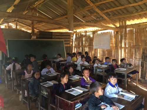 KHTC- Trường Tiểu học Sính Phình số 2, xã Sính Phình, huyện Tủa Chùa, tỉnh Điện Biên với những khó khăn về cơ sở vật