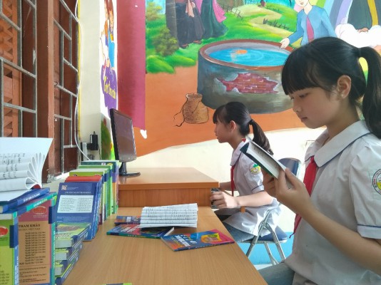 Quá trình xây dựng thư viện tiên tiến tại trường Tiểu học xã Thanh An, huyện Điện Biên